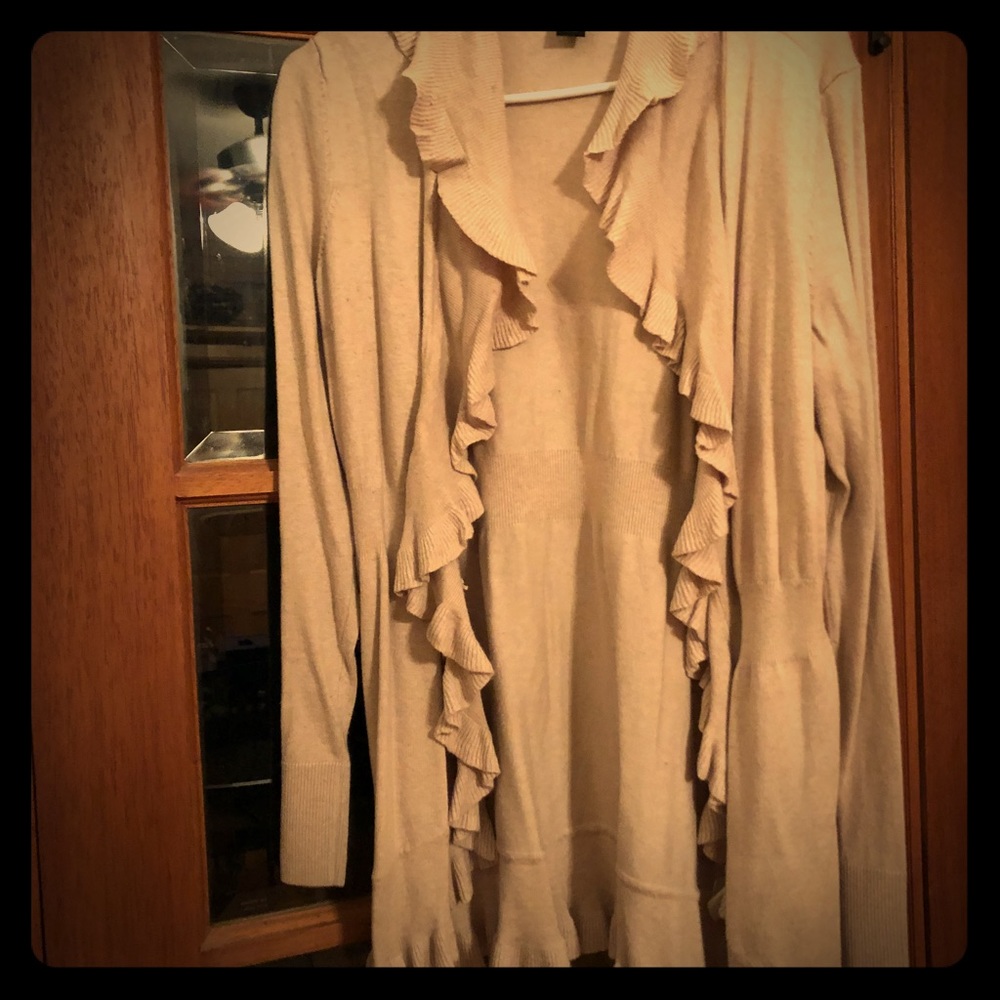 White House Black Market Cardigan Wrap